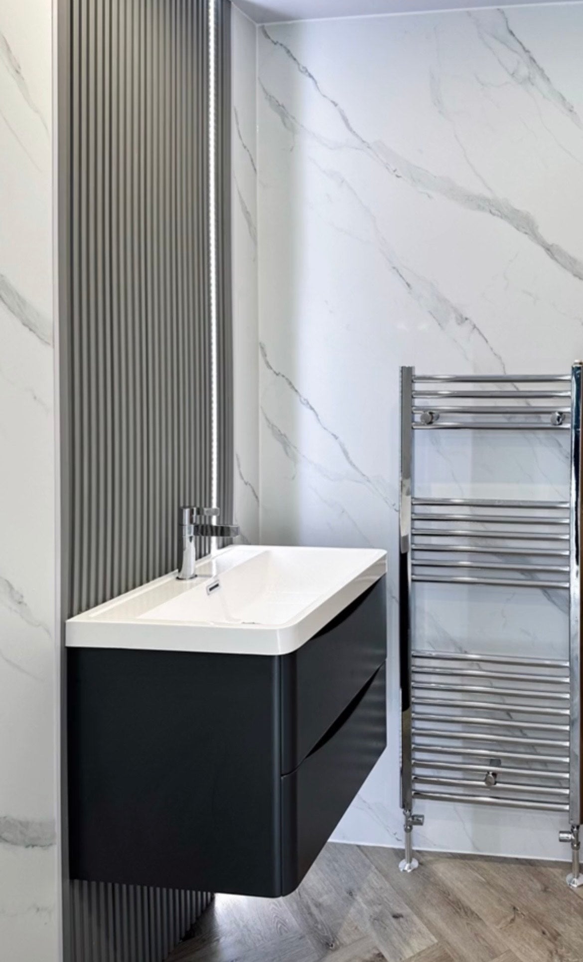 Bijeli Mramor Zidni Panel 260x122 cm