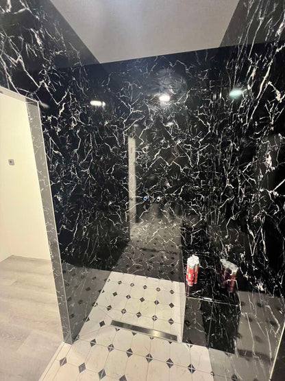 Crni Carrara Mramor Zidni Panel 260x122 cm