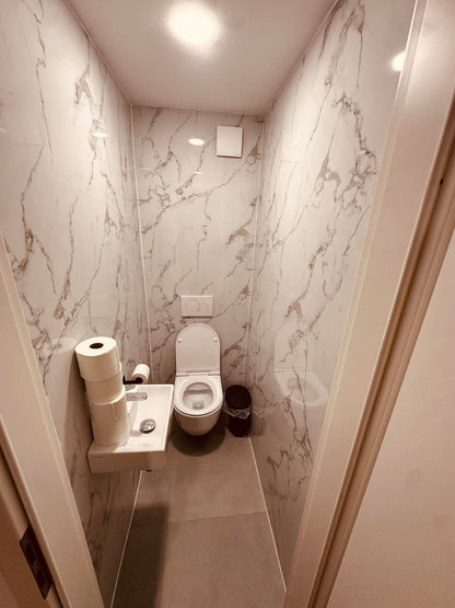 Bijeli Carrara Mramor Zidni Panel 260x122 cm