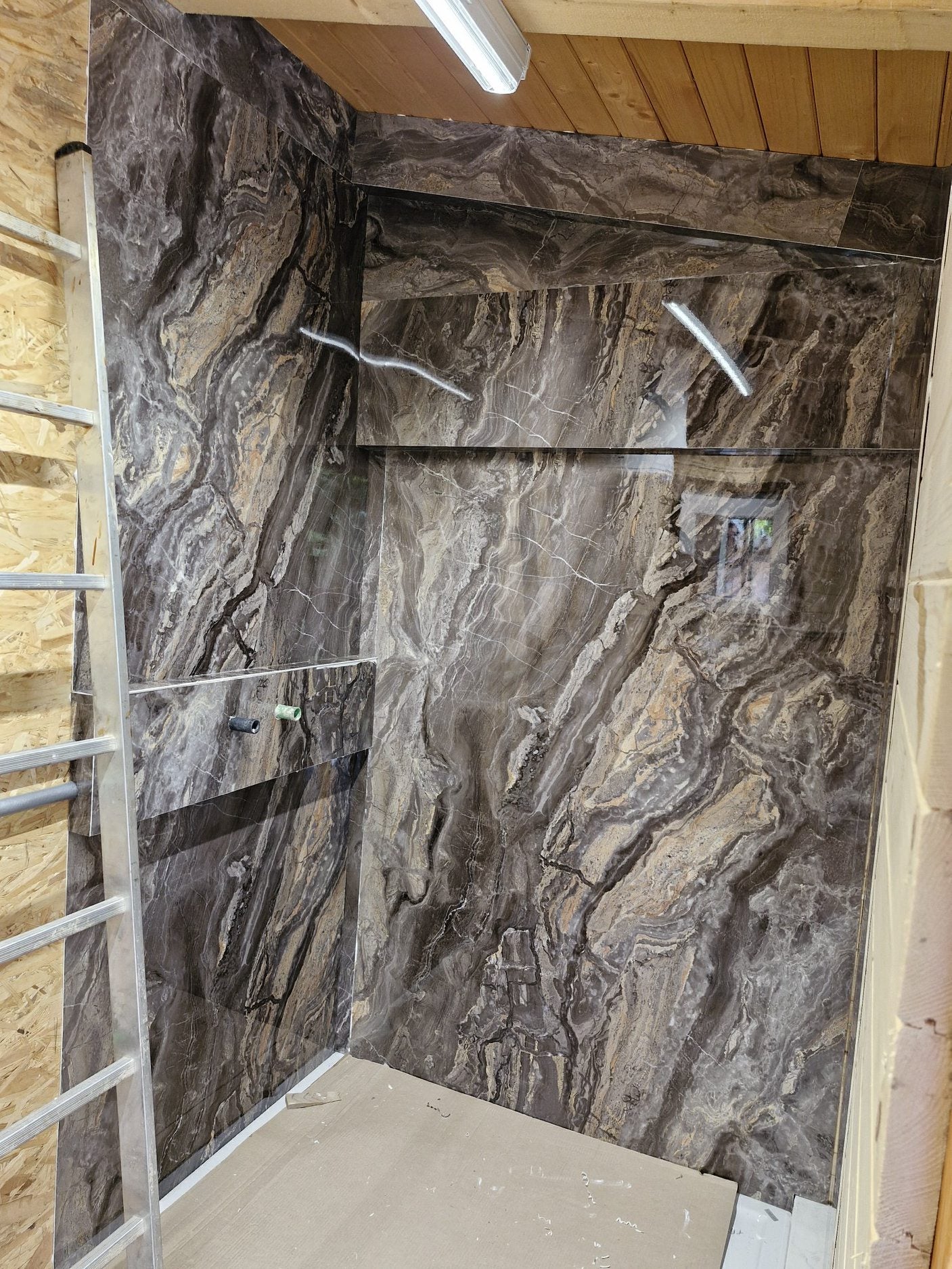 Smeđi Mramor Zidni Panel 260x122 cm