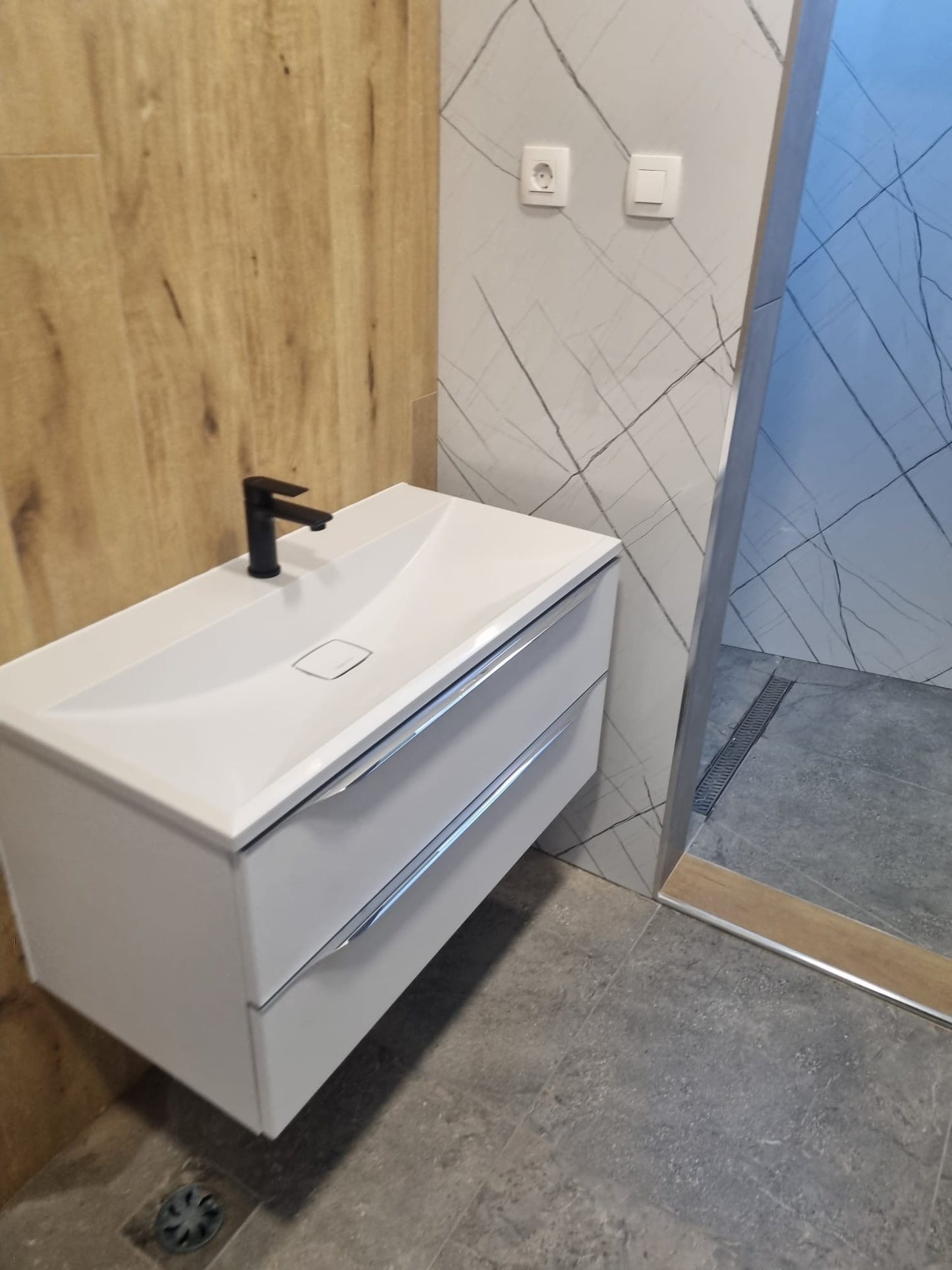 Bjeli Sahara Mramor Zidni Panel 260x122 cm