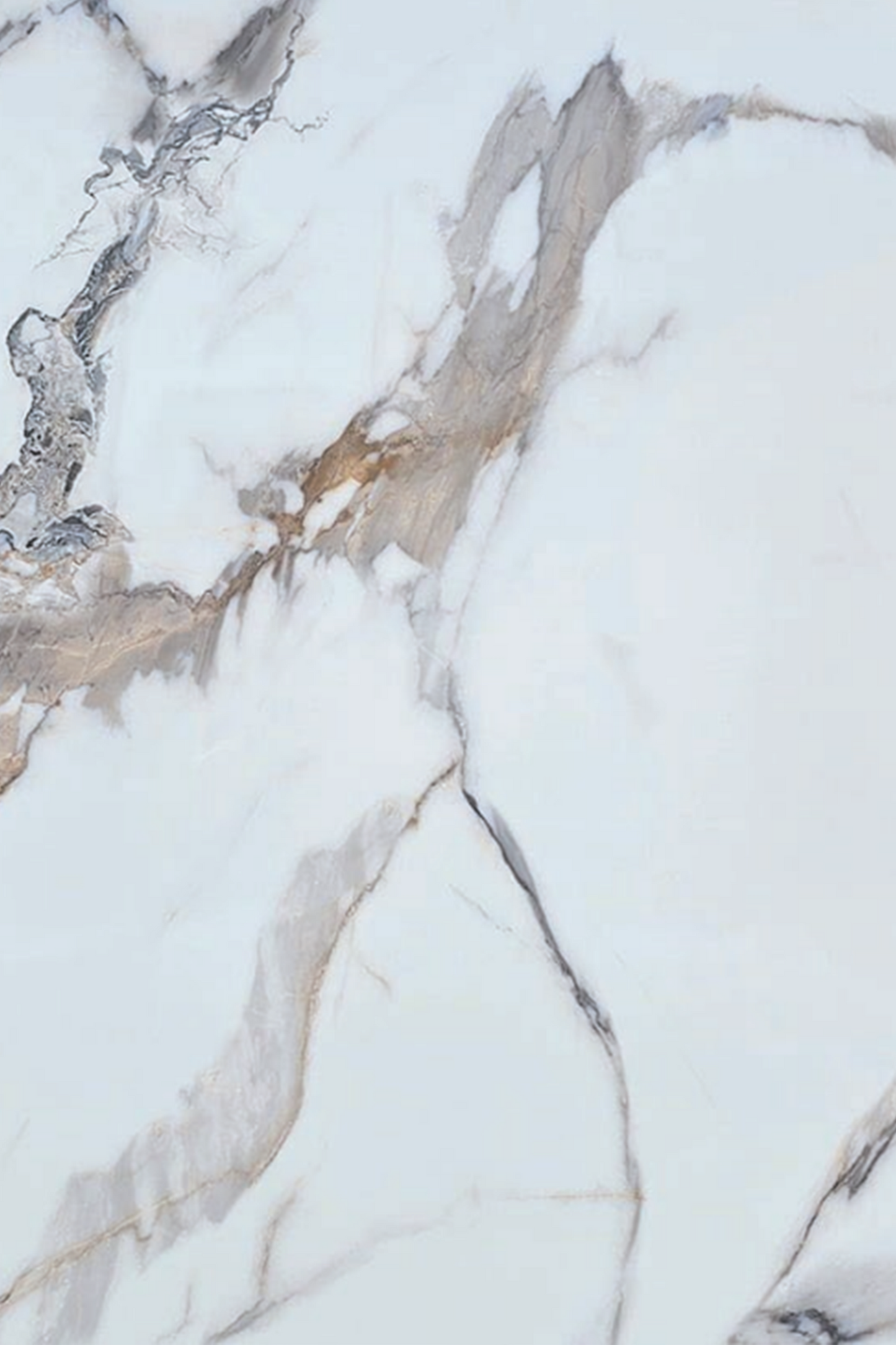 Zlatno Bijeli Mramor Zidni Panel 260x122 cm